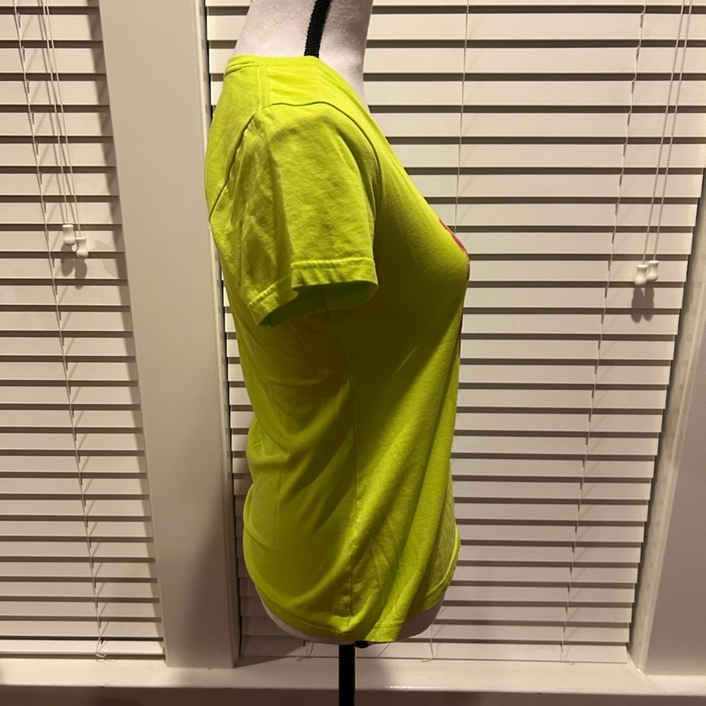 Nike Dry Fit Women's Yellow Graphic Tee size M - Picture 2 of 4